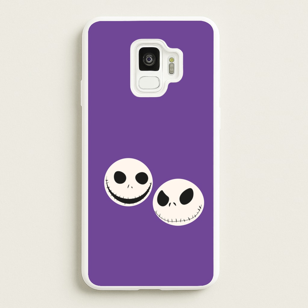 Skellington Heads - TNBC - Halloween Phone Case for Galaxy S9