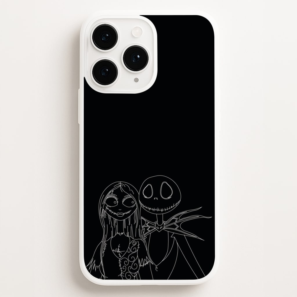 Jack And Sally - TNBC - Halloween Phone Case for iPhone 16 Pro Max