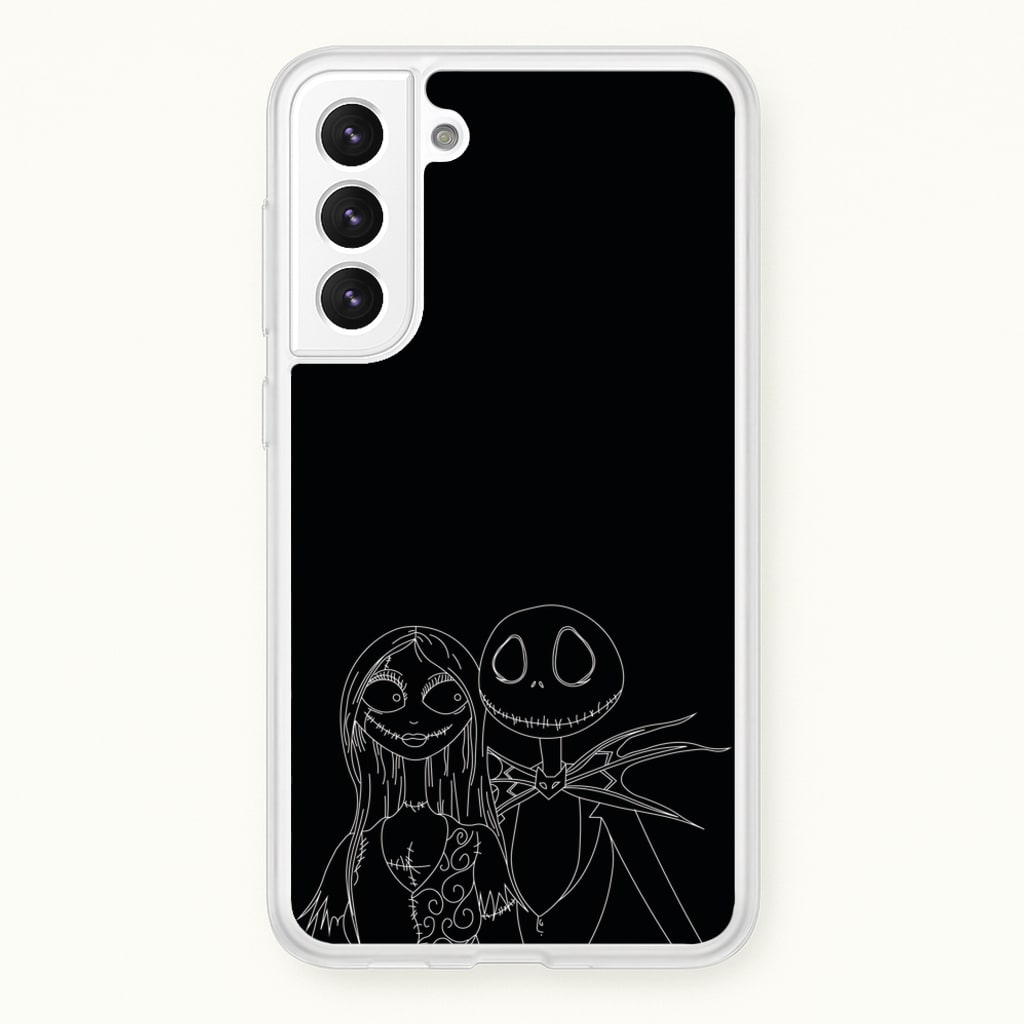 Jack And Sally - TNBC - Halloween Phone Case for Galaxy S22 Plus