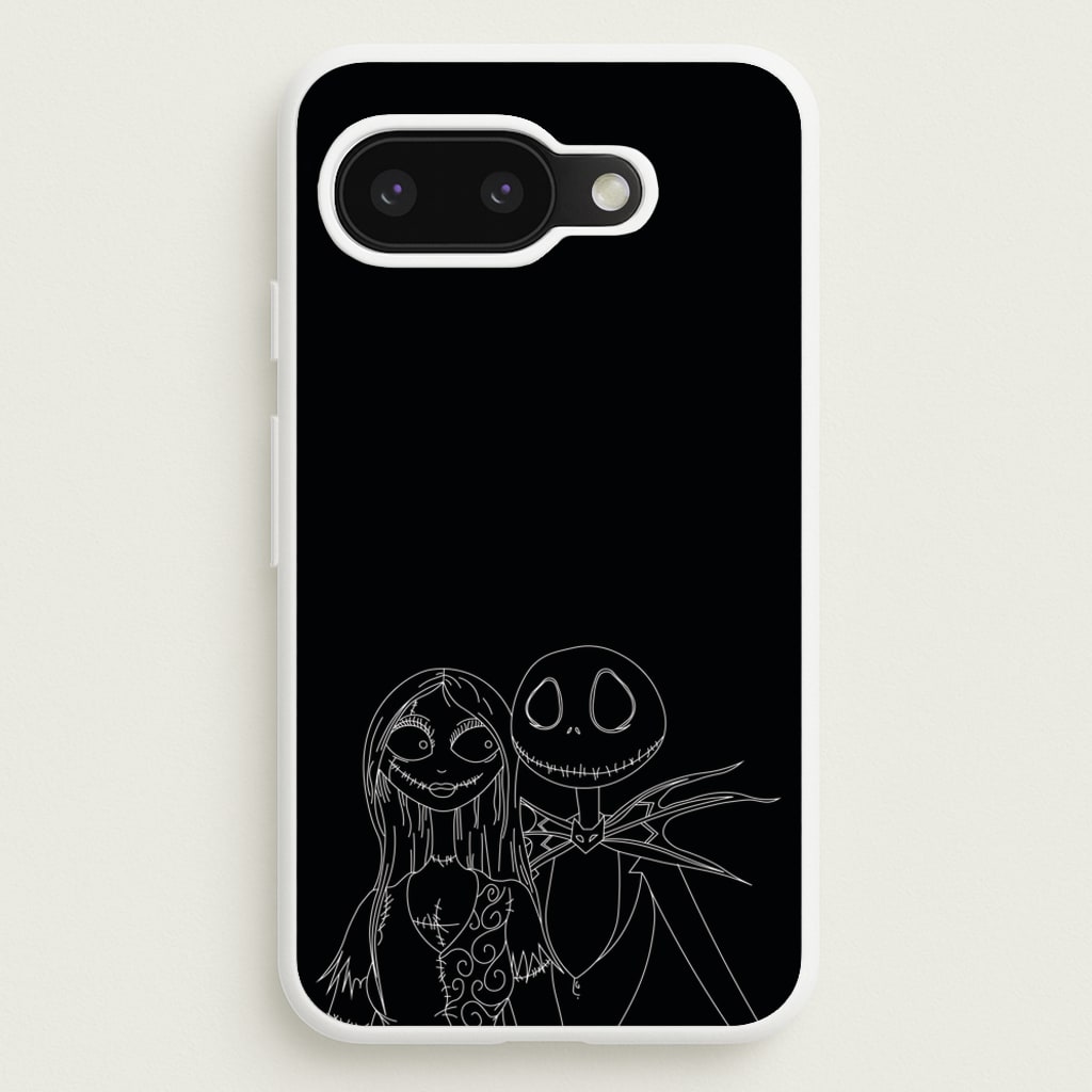 Jack And Sally - TNBC - Halloween Phone Case for Google Pixel 9a