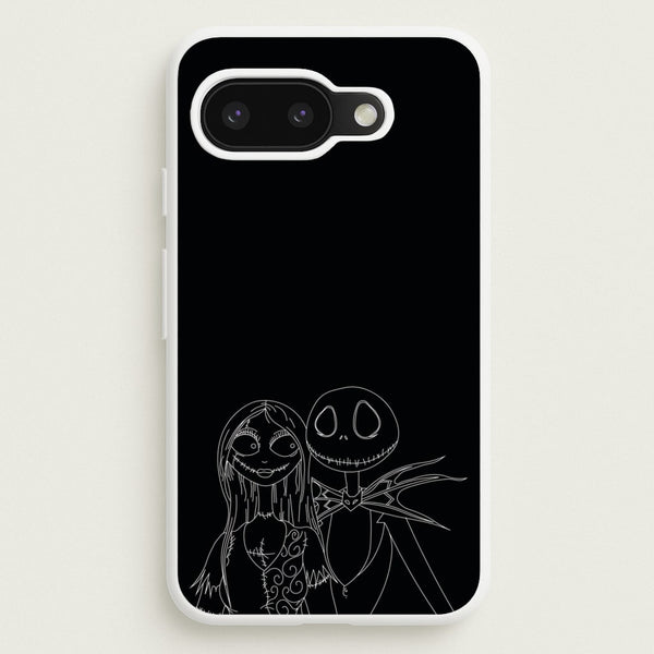 Jack And Sally - TNBC - Halloween Phone Case for Google Pixel 9a
