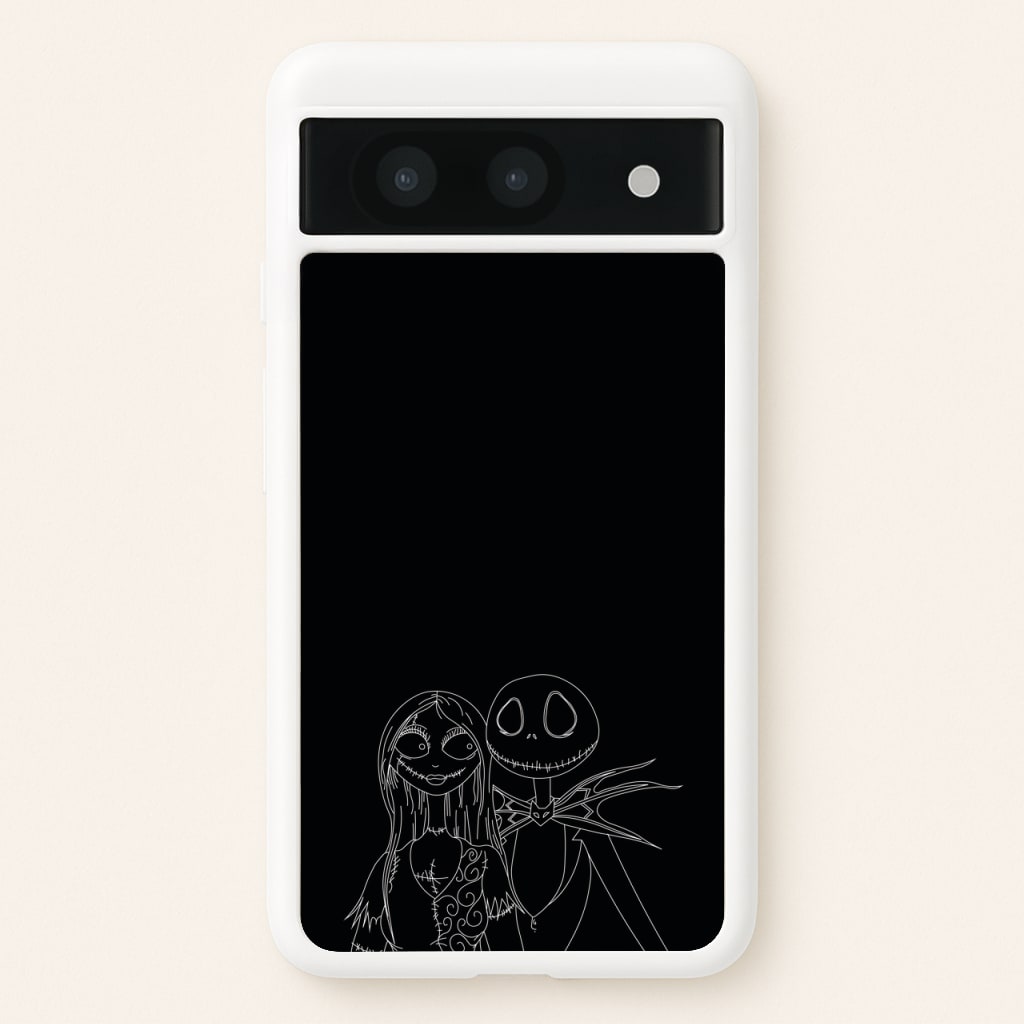 Jack And Sally - TNBC - Halloween Phone Case for Google Pixel 8a