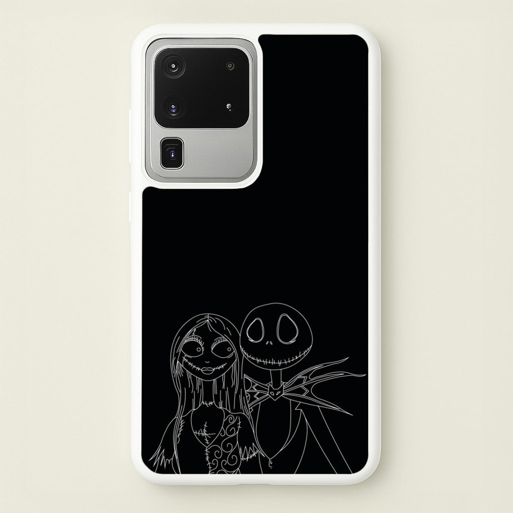 Jack And Sally - TNBC - Halloween Phone Case for Galaxy S20 Ultra