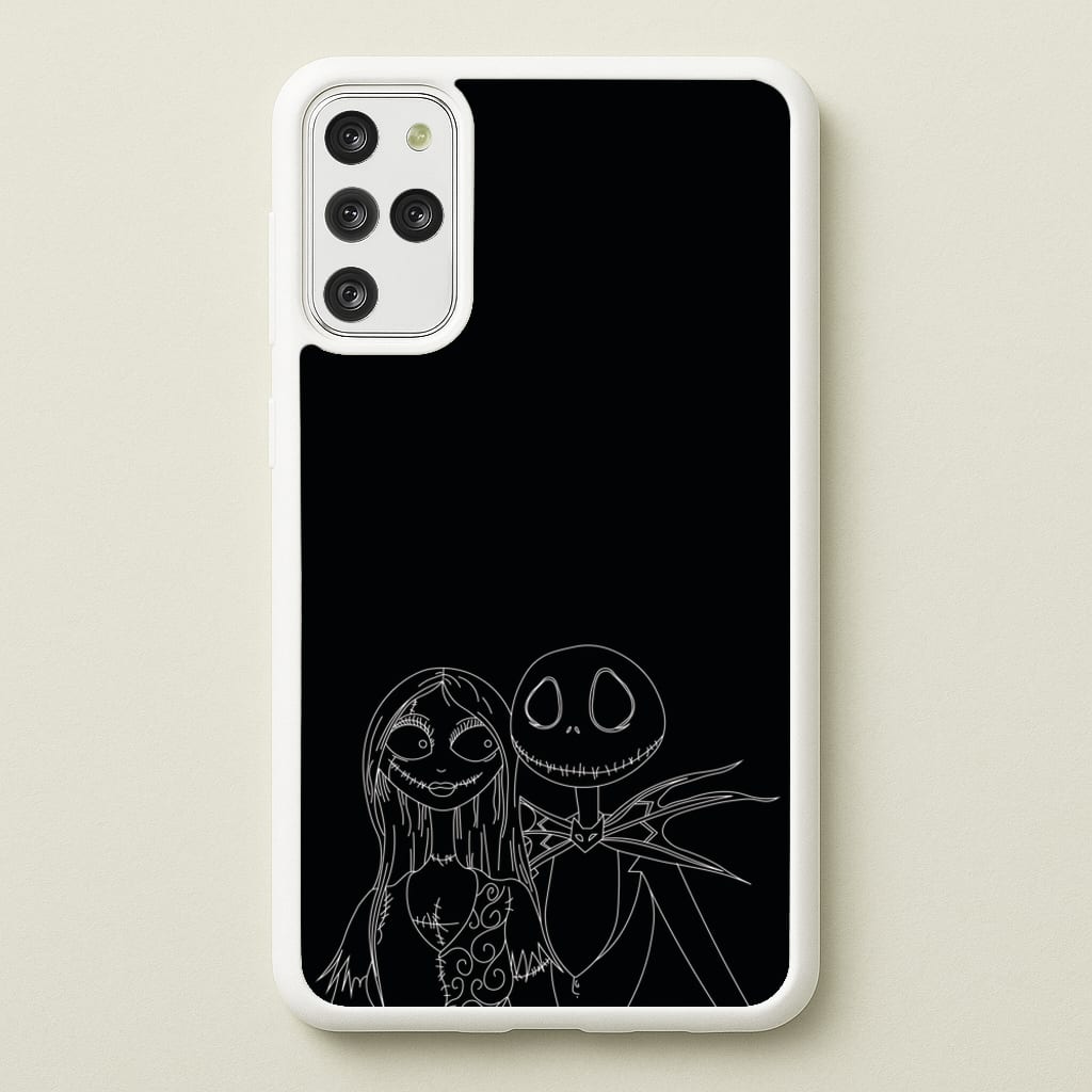 Jack And Sally - TNBC - Halloween Phone Case for Galaxy S20 Plus