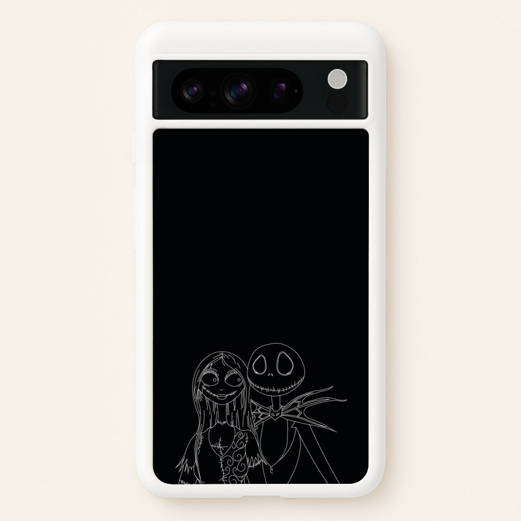 Jack And Sally - TNBC - Halloween Phone Case for Google Pixel 8 Pro