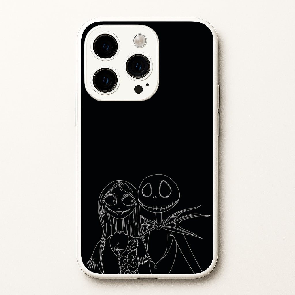 Jack And Sally - TNBC - Halloween Phone Case for iPhone 15 Pro Max