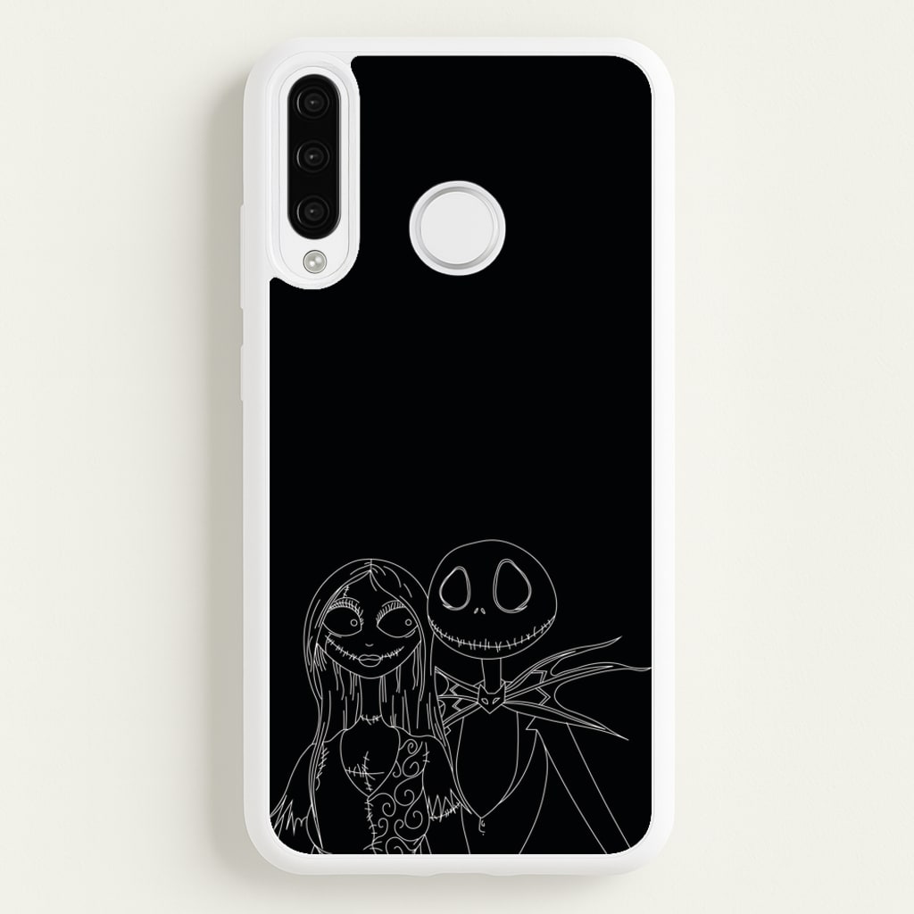Jack And Sally - TNBC - Halloween Phone Case for Huawei P30 Pro