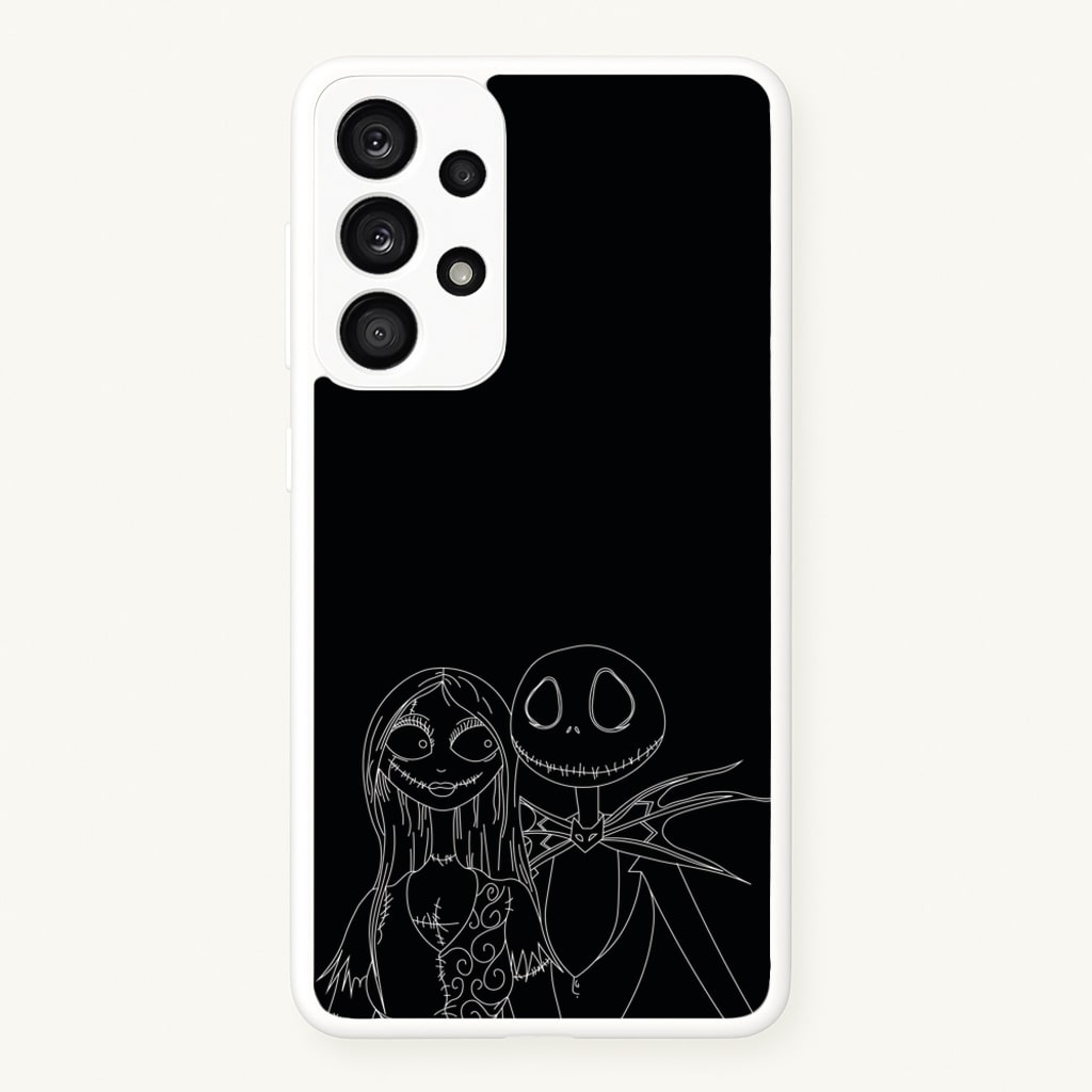 Jack And Sally - TNBC - Halloween Phone Case for Galaxy A53
