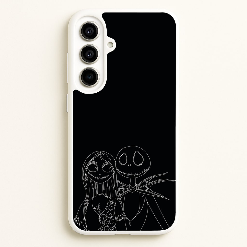 Jack And Sally - TNBC - Halloween Phone Case for Galaxy A56