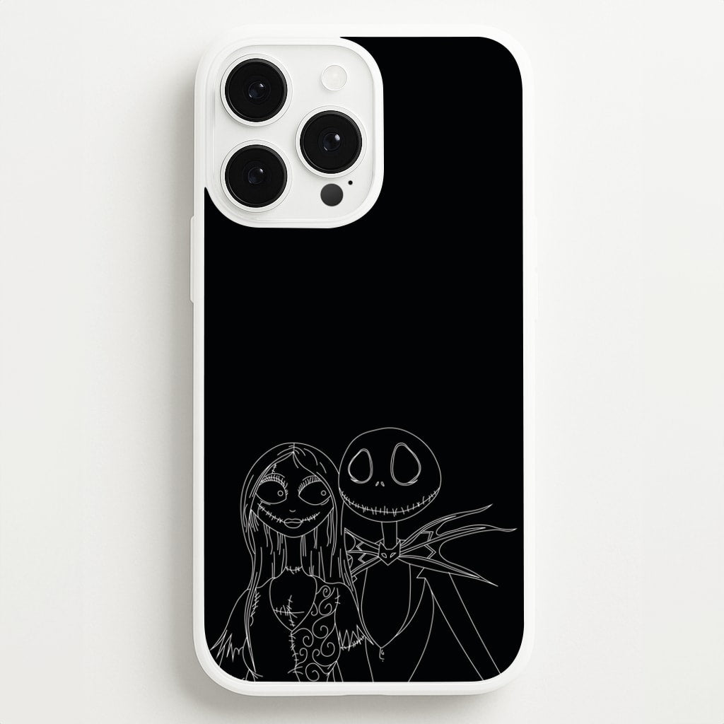 Jack And Sally - TNBC - Halloween Phone Case for iPhone 13 Pro Max