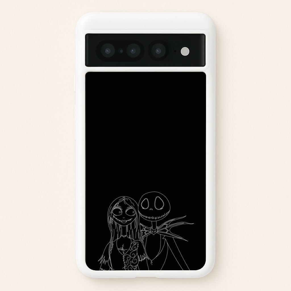 Jack And Sally - TNBC - Halloween Phone Case for Google Pixel 7 Pro