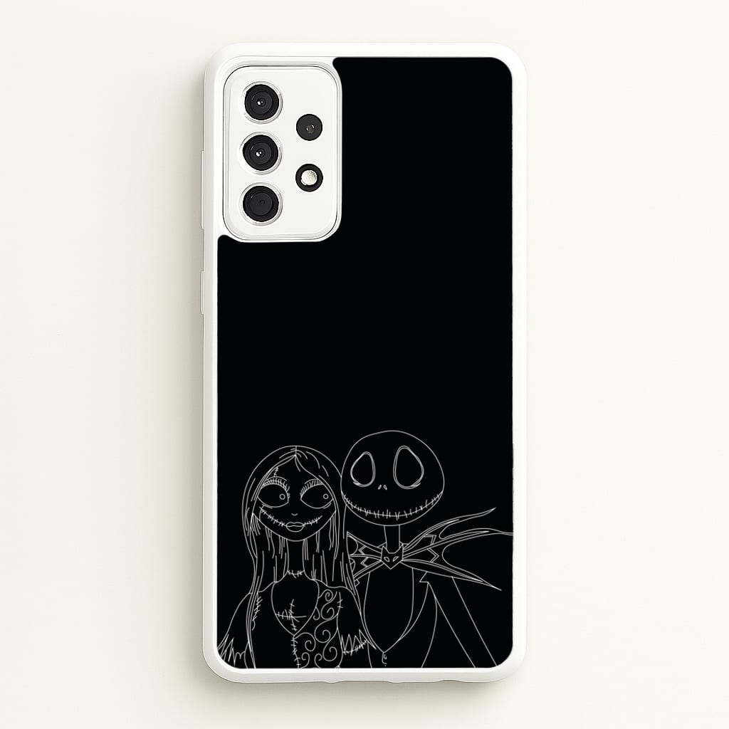 Jack And Sally - TNBC - Halloween Phone Case for Galaxy A52 / A52s