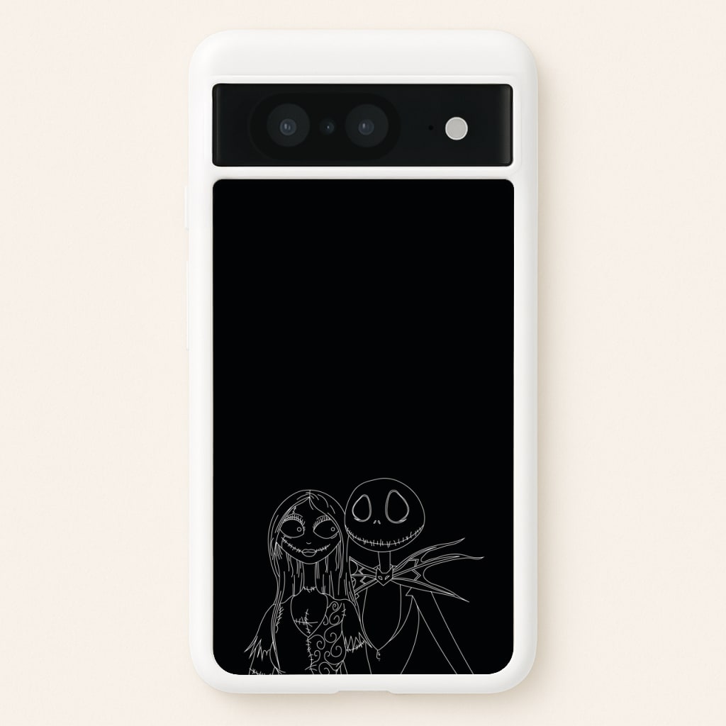 Jack And Sally - TNBC - Halloween Phone Case for Google Pixel 8