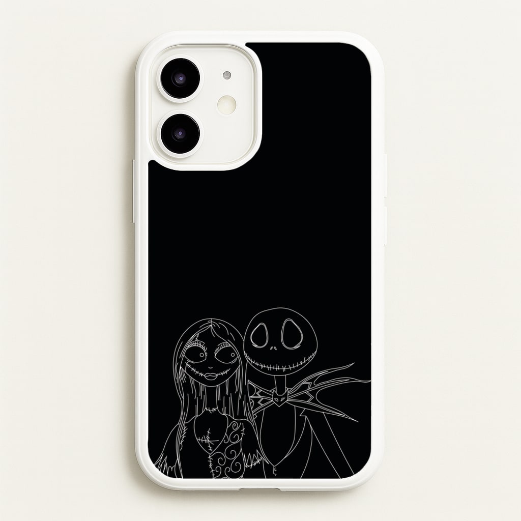 Jack And Sally - TNBC - Halloween Phone Case for iPhone 12 Mini