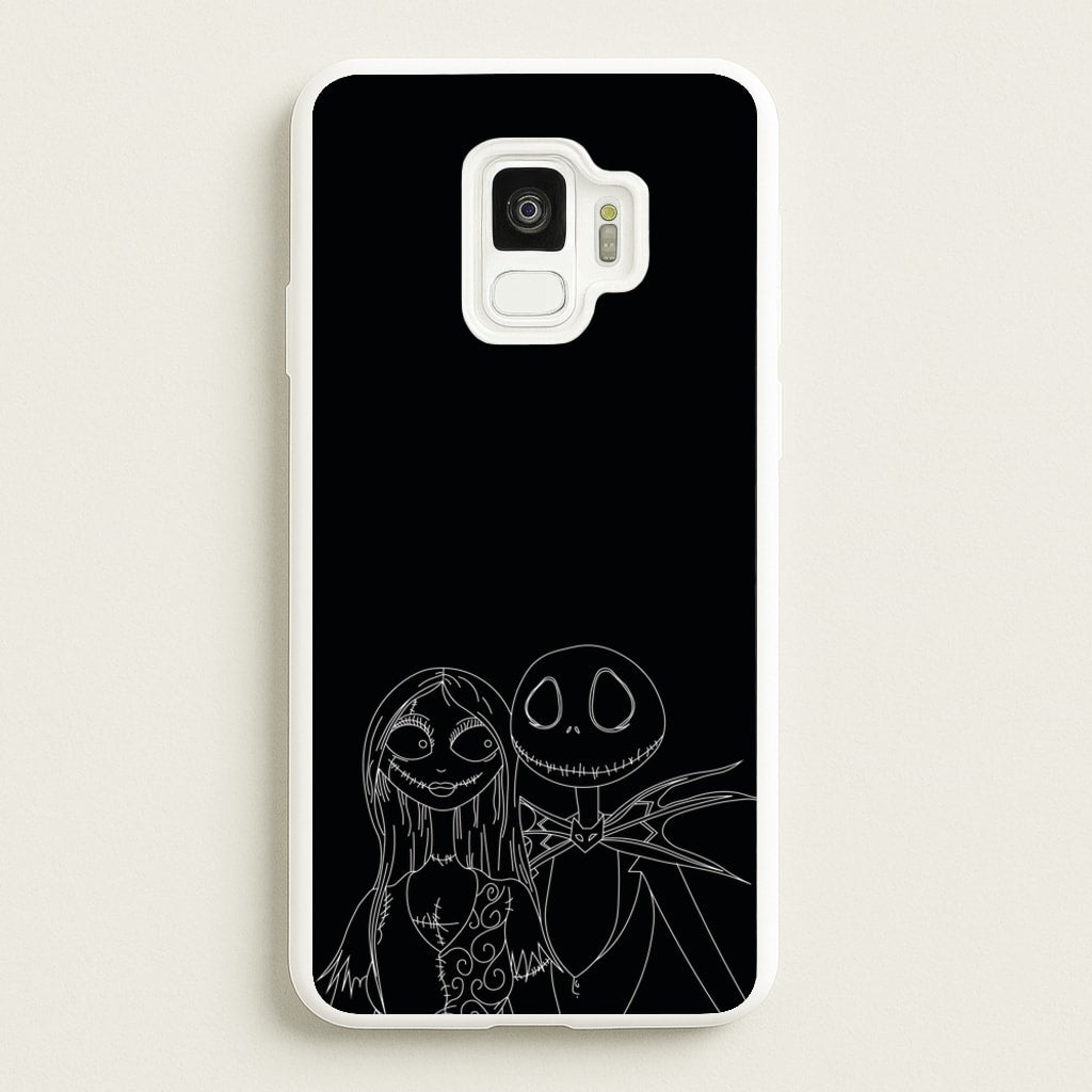 Jack And Sally - TNBC - Halloween Phone Case for Galaxy S9
