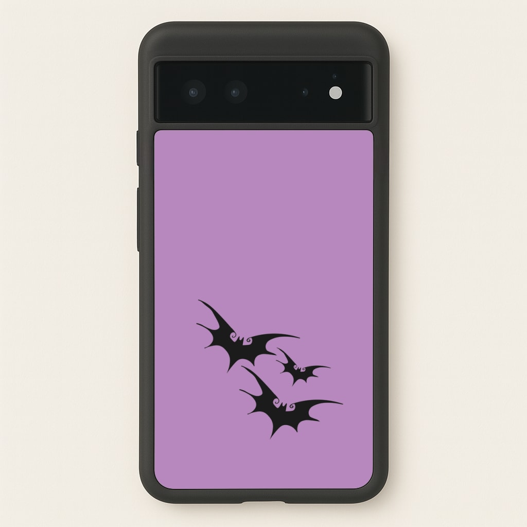 Bats - TNBC - Halloween Phone Case for Google Pixel 6