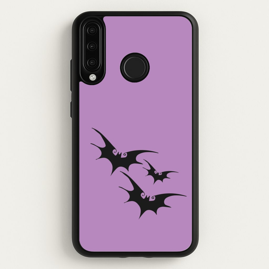 Bats - TNBC - Halloween Phone Case for Huawei P30 Lite