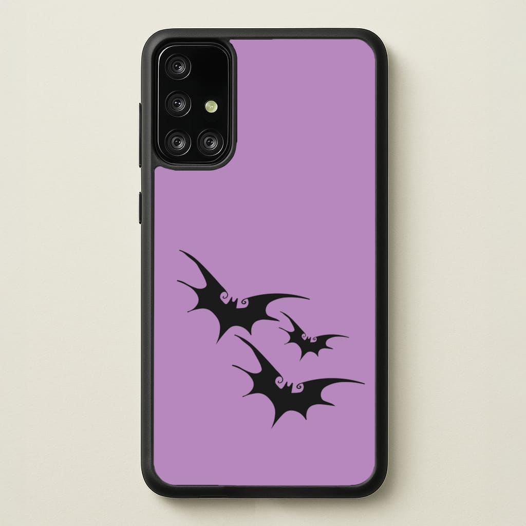 Bats - TNBC - Halloween Phone Case for Galaxy A71