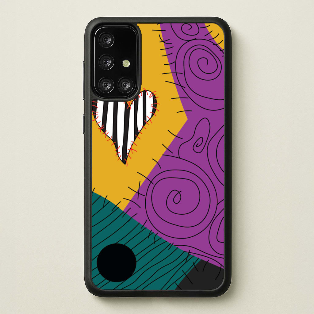 Sally's Dress - TNBC - Halloween Phone Case for Galaxy A71