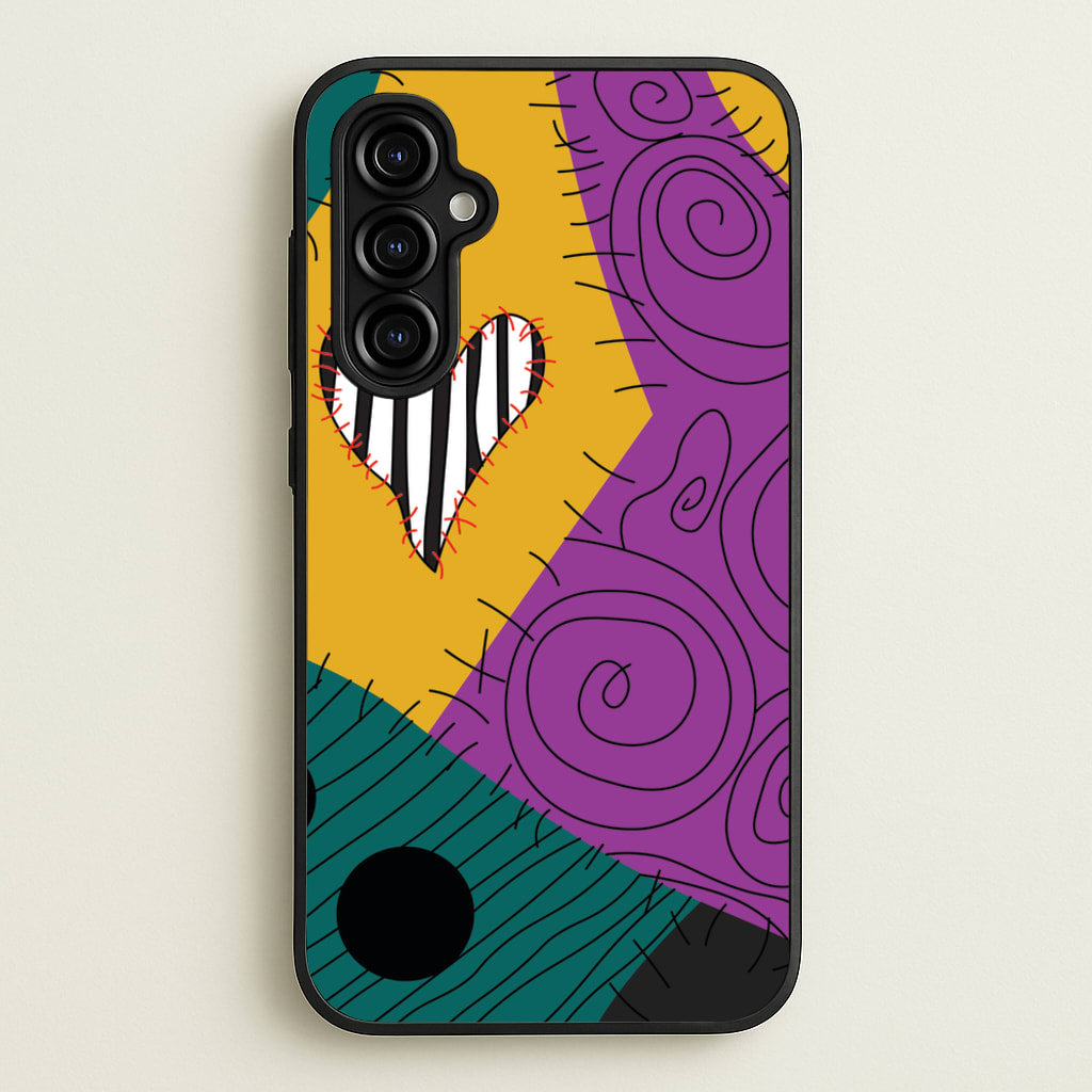 Sally's Dress - TNBC - Halloween Phone Case for Galaxy A54