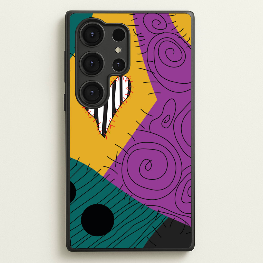 Sally's Dress - TNBC - Halloween Phone Case for Galaxy S25 Ultra