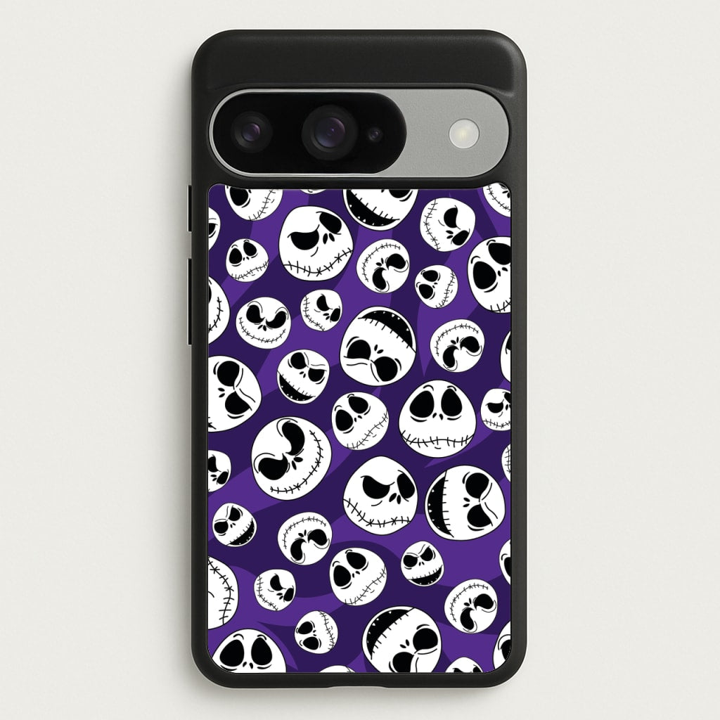 Skull Pattern Phone Case for Google Pixel 10 / 10 Pro