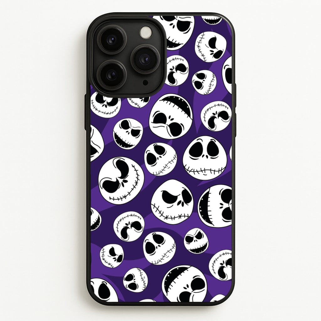 Skull Pattern - Nightmare Before Christmas Phone Case for iPhone 11 Pro Max