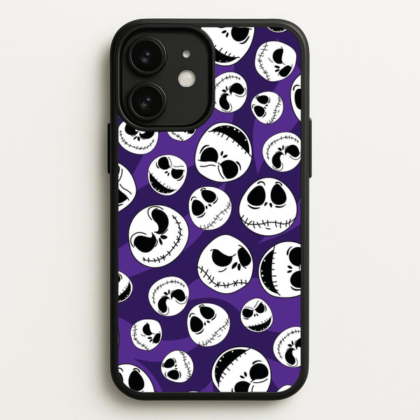 Skull Pattern - Nightmare Before Christmas Phone Case for iPhone 11