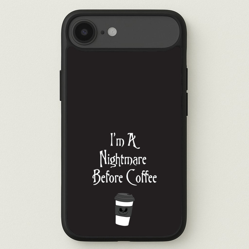 I'm A Nightmare Before Coffee Phone Case for iPhone 17 Air