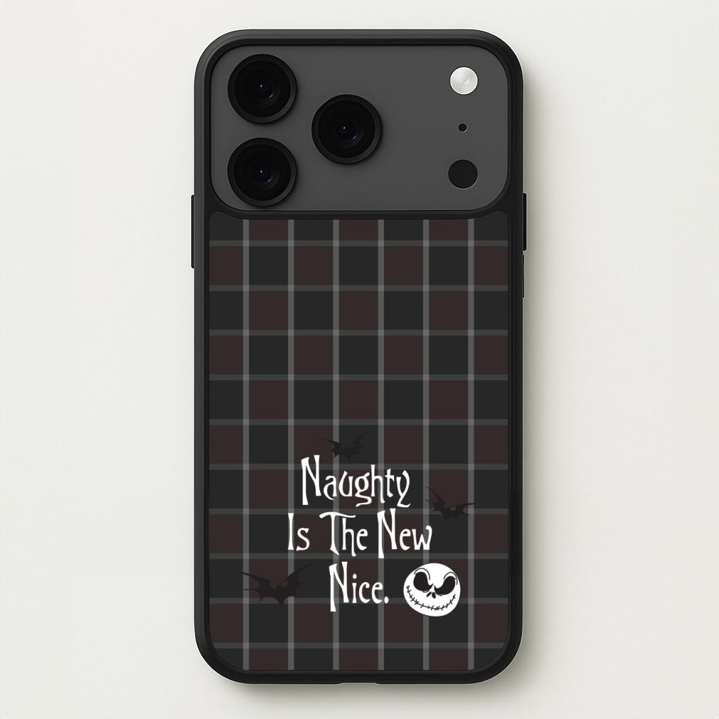 Naughty Is The New Nice Phone Case for iPhone 17 Pro
