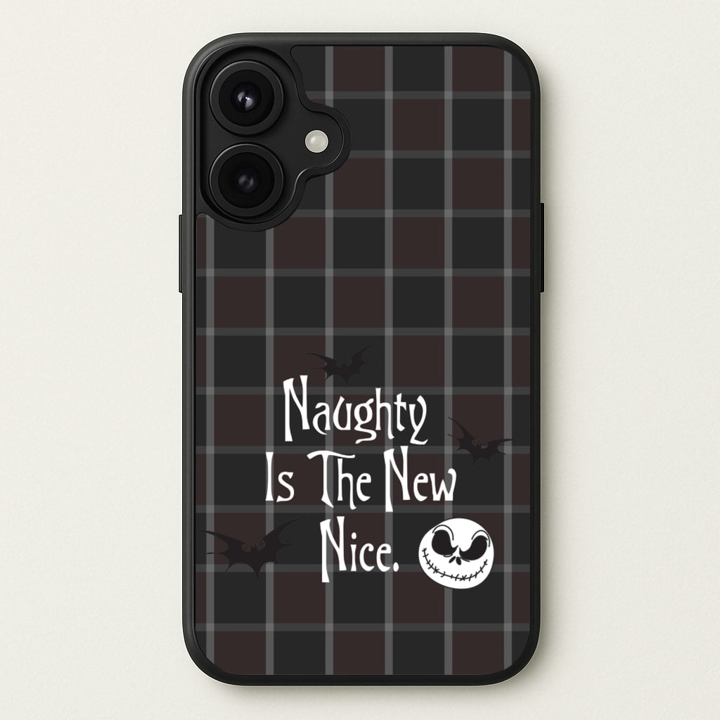 Naughty Is The New Nice Phone Case for iPhone 17