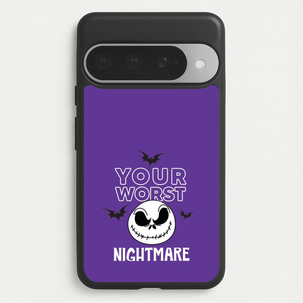 Your Worst Nightmare Purple Phone Case for Google Pixel 10 Pro XL