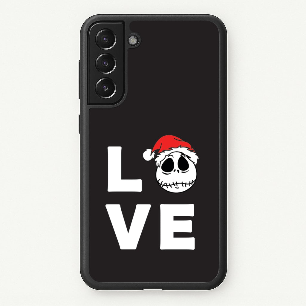 Love Jack - Nightmare Before Christmas Phone Case for Galaxy S21FE