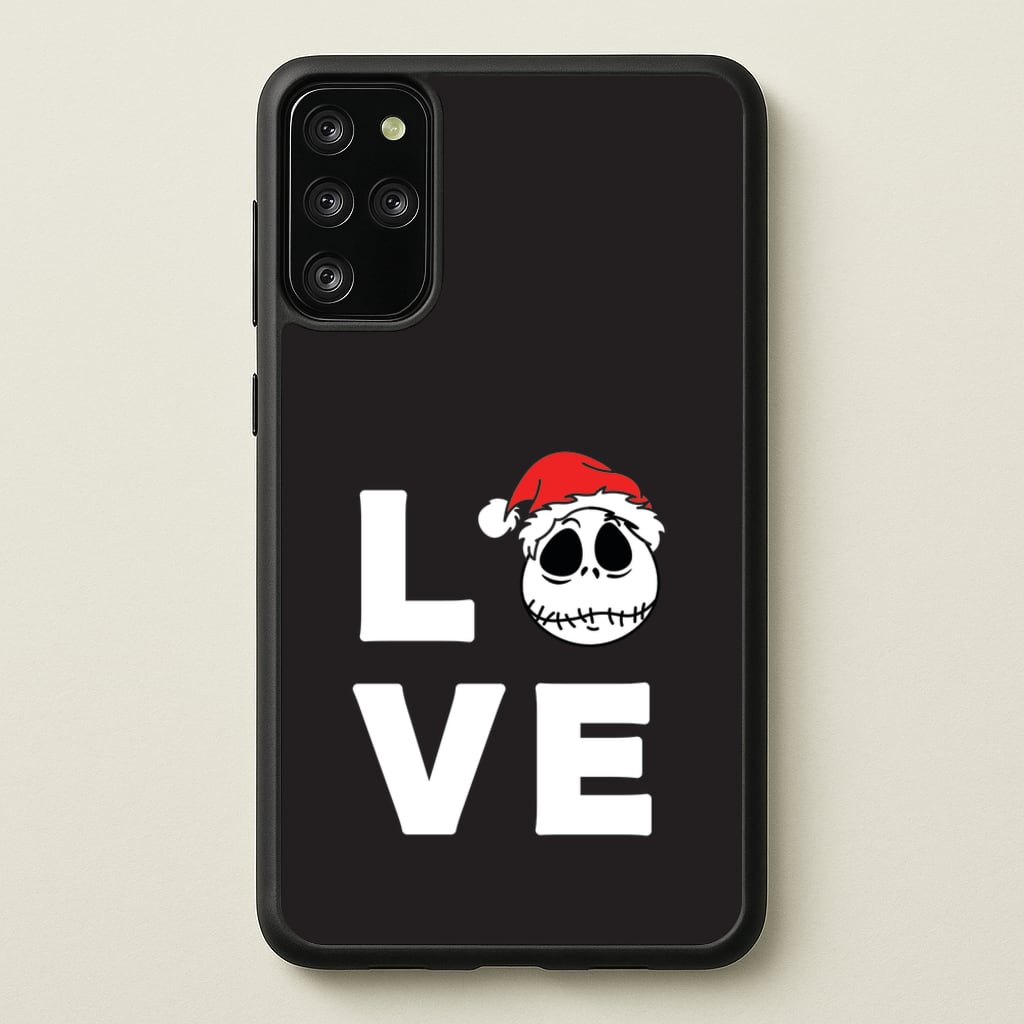 Love Jack - Nightmare Before Christmas Phone Case for Galaxy S20 Plus