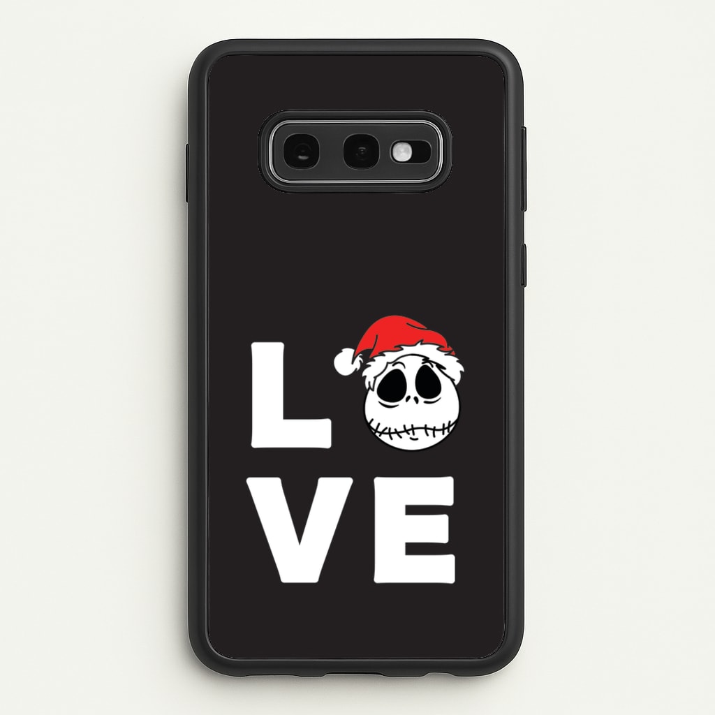 Love Jack - Nightmare Before Christmas Phone Case for Galaxy S10e