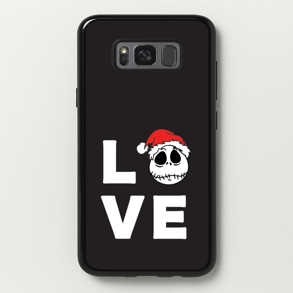 Love Jack - Nightmare Before Christmas Phone Case for Galaxy S8 Plus