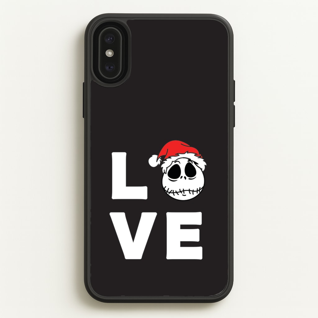 Love Jack - Nightmare Before Christmas Phone Case for iPhone XS Max
