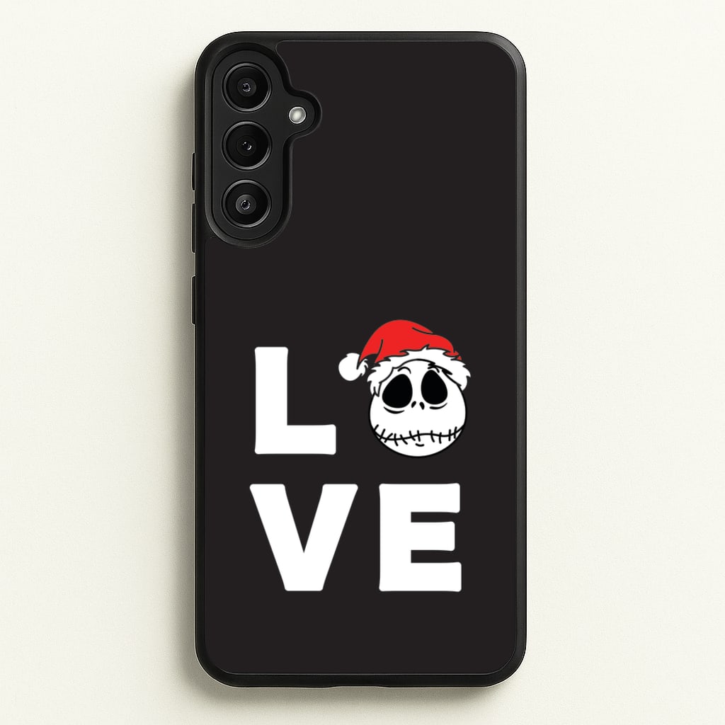Love Jack - Nightmare Before Christmas Phone Case for Galaxy A36