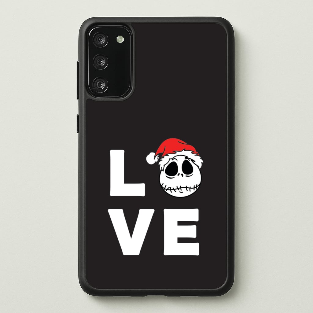 Love Jack - Nightmare Before Christmas Phone Case for Galaxy S20
