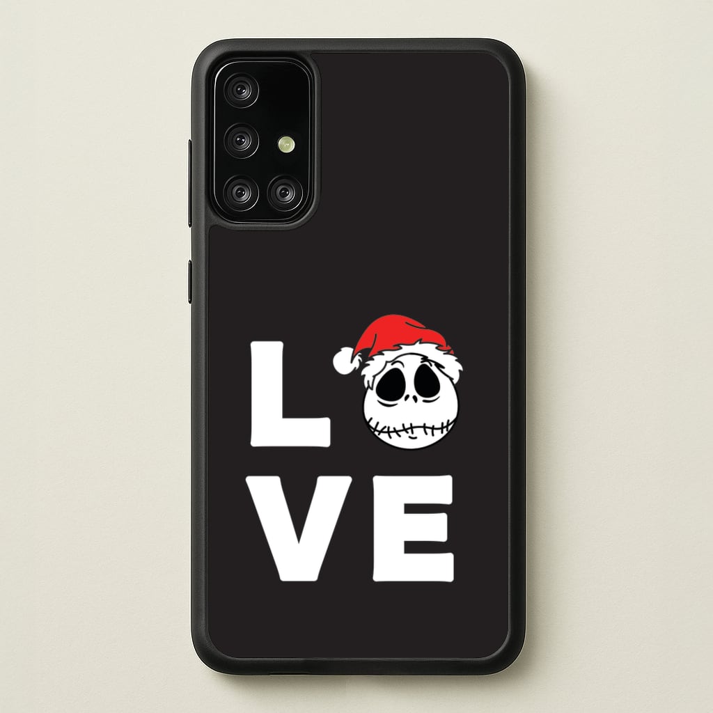 Love Jack - Nightmare Before Christmas Phone Case for Galaxy A71