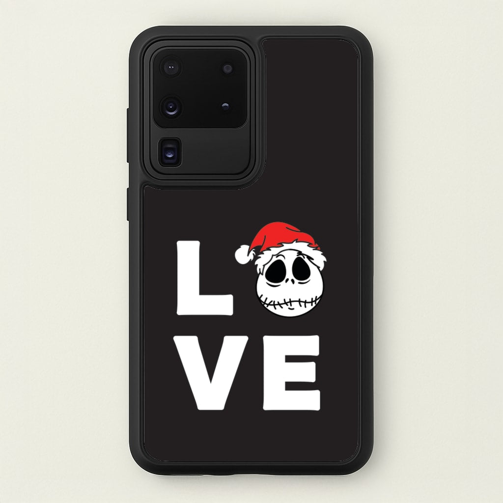 Love Jack - Nightmare Before Christmas Phone Case for Galaxy S20 Ultra