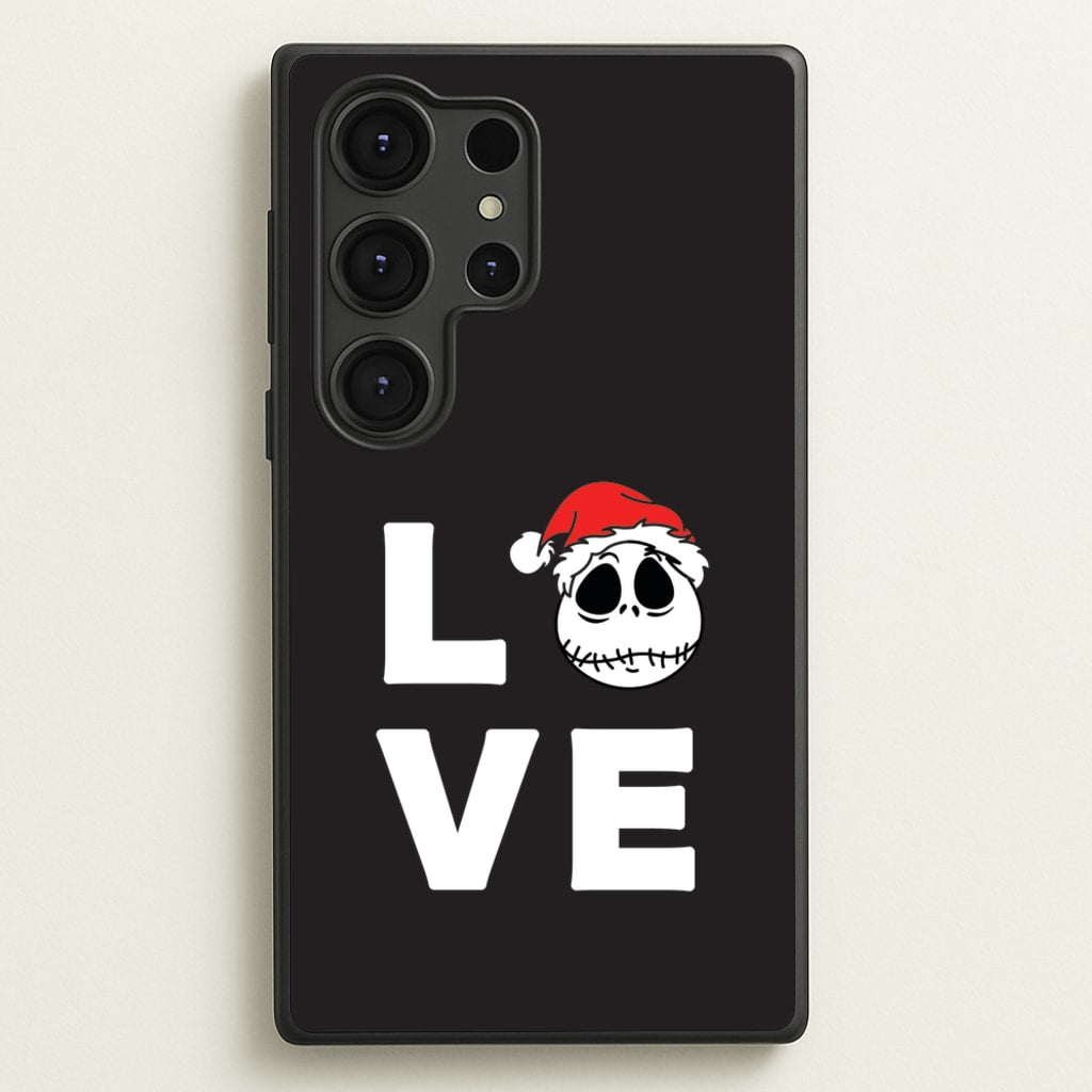 Love Jack - Nightmare Before Christmas Phone Case for Galaxy S25 Ultra