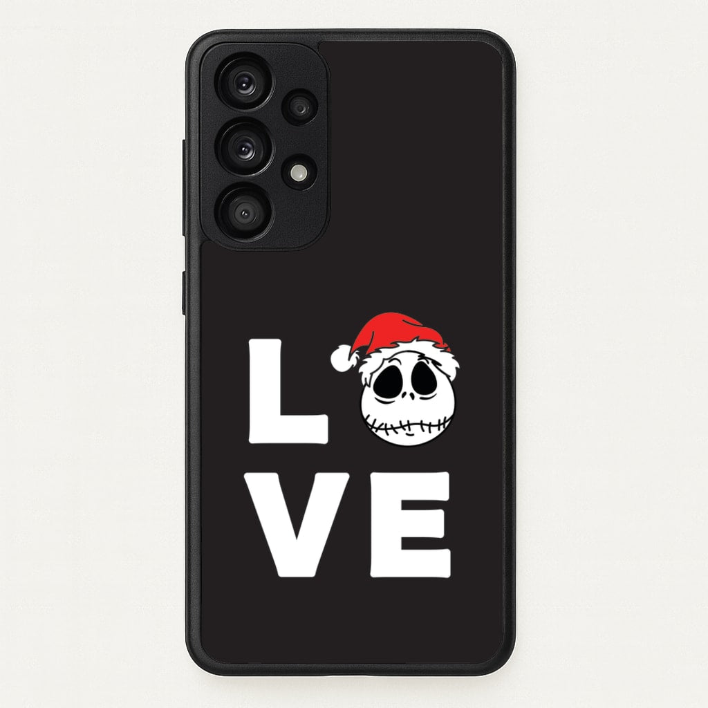 Love Jack - Nightmare Before Christmas Phone Case for Galaxy A33