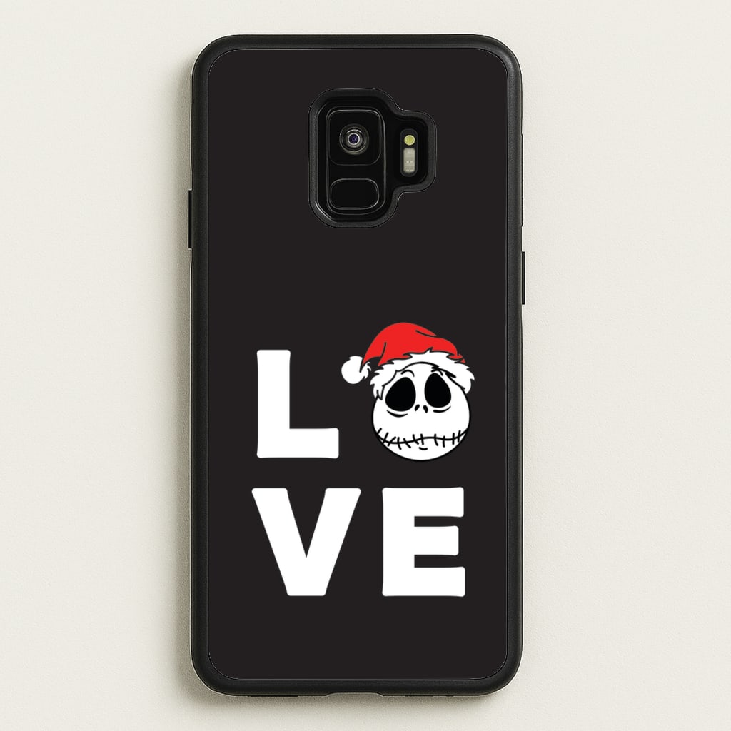 Love Jack - Nightmare Before Christmas Phone Case for Galaxy S9