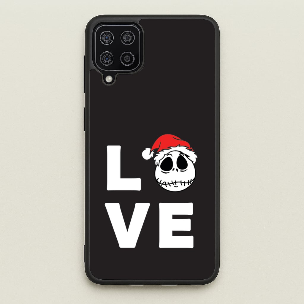 Love Jack - Nightmare Before Christmas Phone Case for Galaxy A12