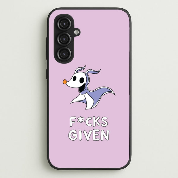 Zero F*cks - Nightmare Before Christmas Phone Case for Galaxy S23FE