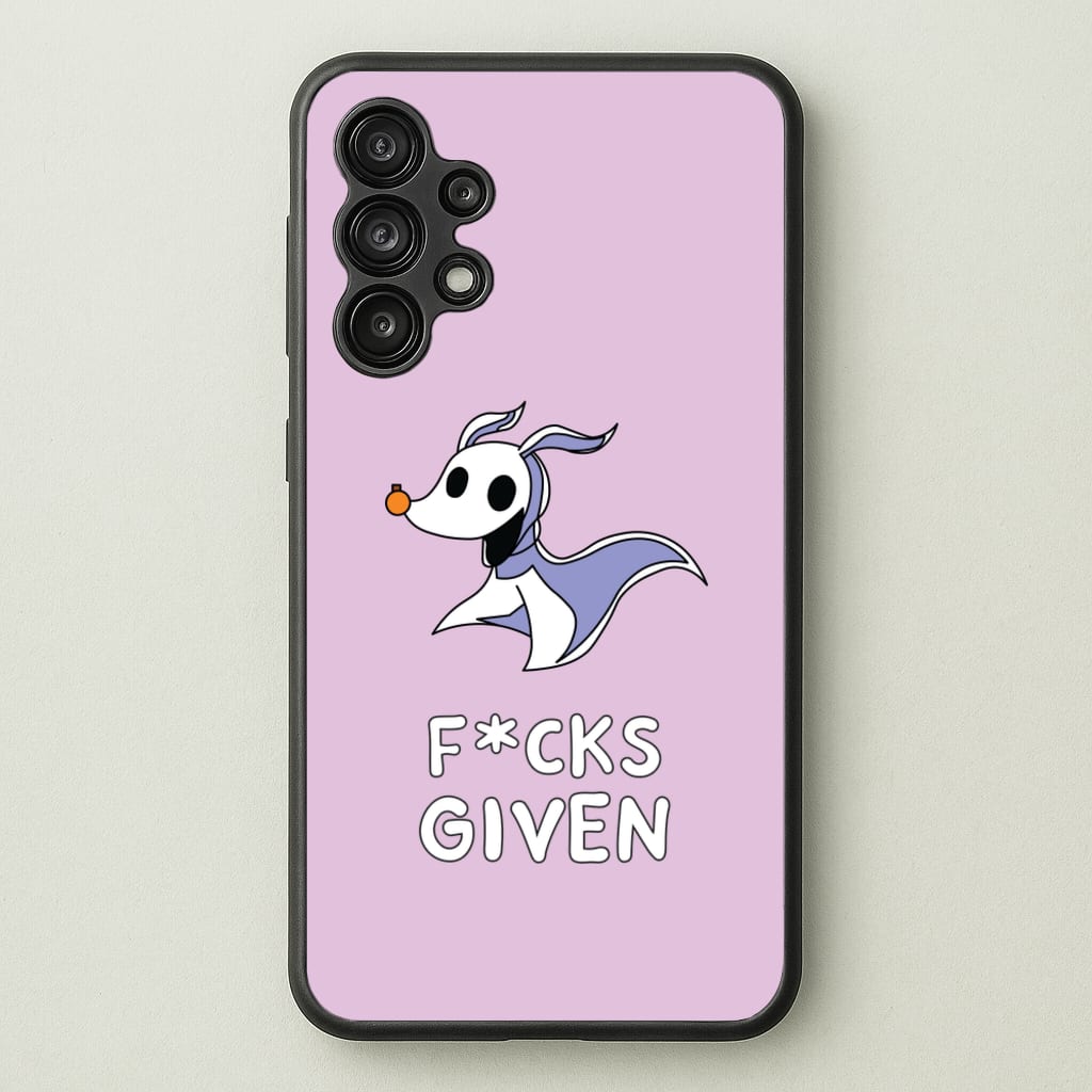 Zero F*cks - Nightmare Before Christmas Phone Case for Galaxy A13