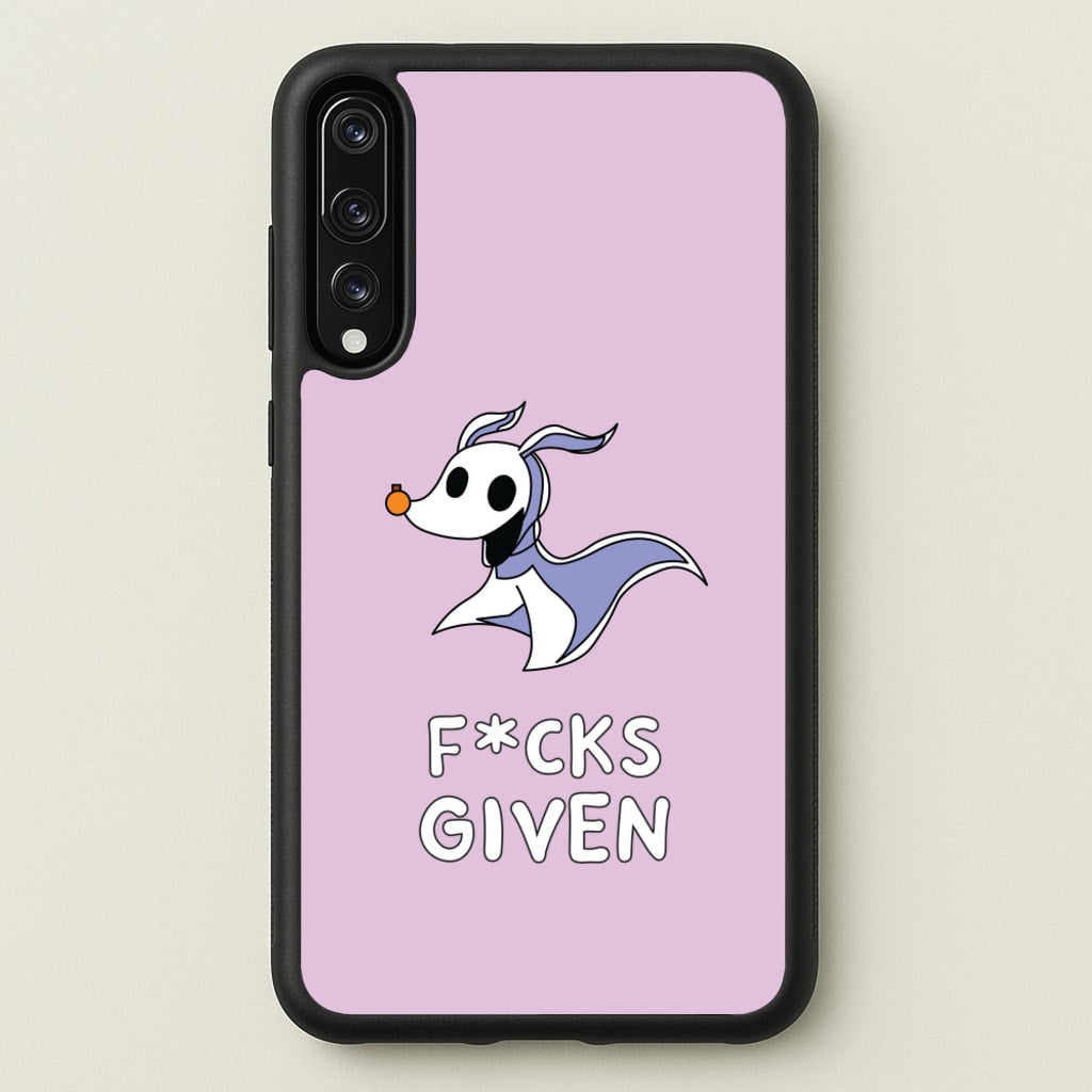 Zero F*cks - Nightmare Before Christmas Phone Case for Huawei P20 Pro