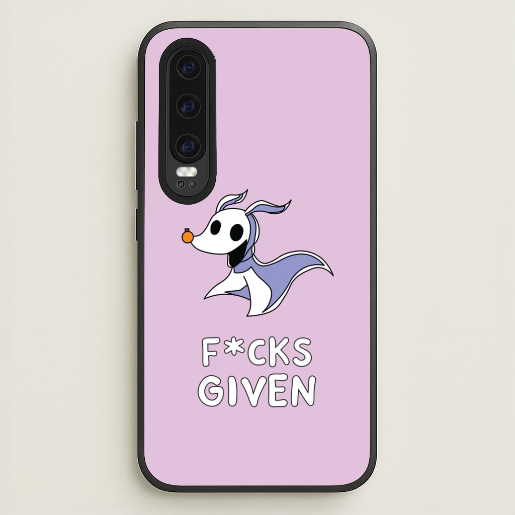 Zero F*cks - Nightmare Before Christmas Phone Case for Huawei P30