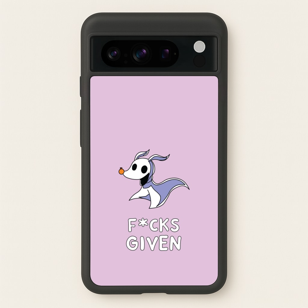 Zero F*cks - Nightmare Before Christmas Phone Case for Google Pixel 8 Pro
